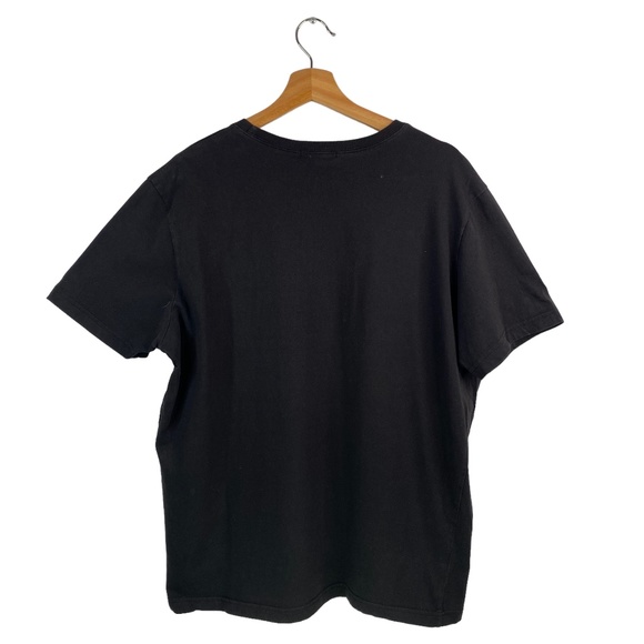 Club Monaco Logo Tee Club Monaco Crest Everyday Casual T Shirt Black Sz XL - Picture 4 of 5
